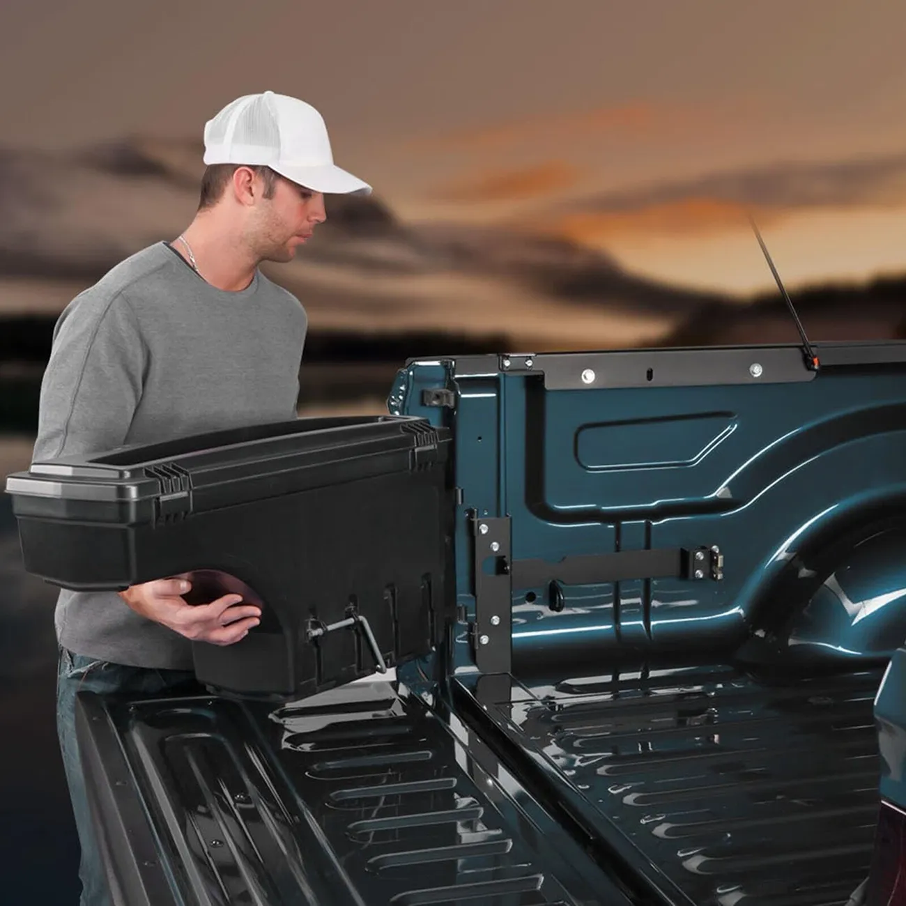 Ford Ranger Ford storage bins (pivot storage box) installed in bed s-l1600 box2