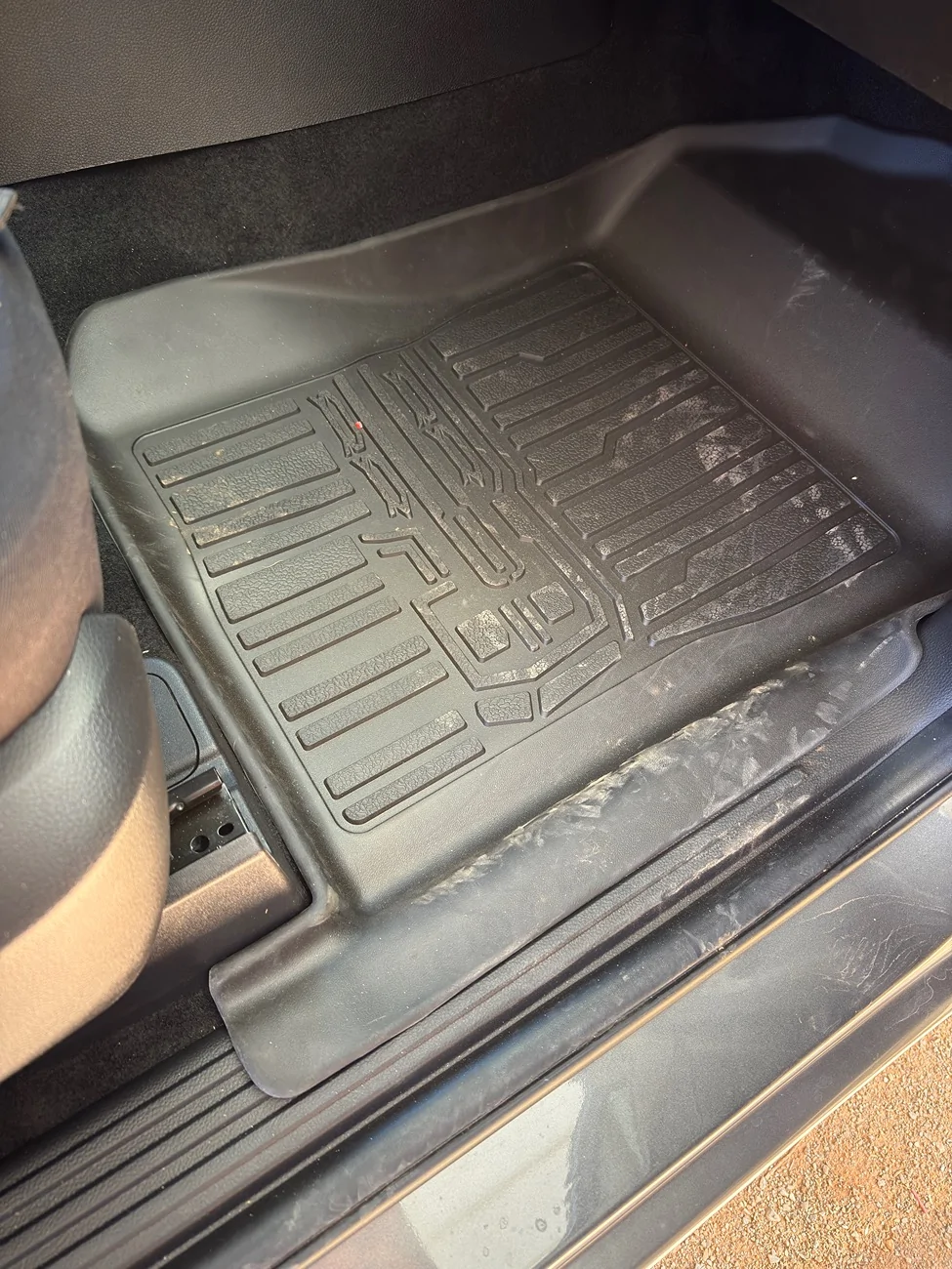 Ford Ranger TripleALiners vs. Husky front & rear floor mats comparison review IMG_3760