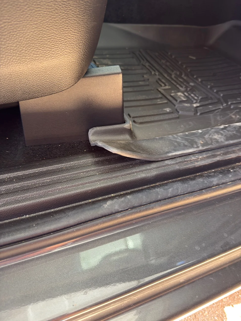 Ford Ranger TripleALiners vs. Husky front & rear floor mats comparison review IMG_3681