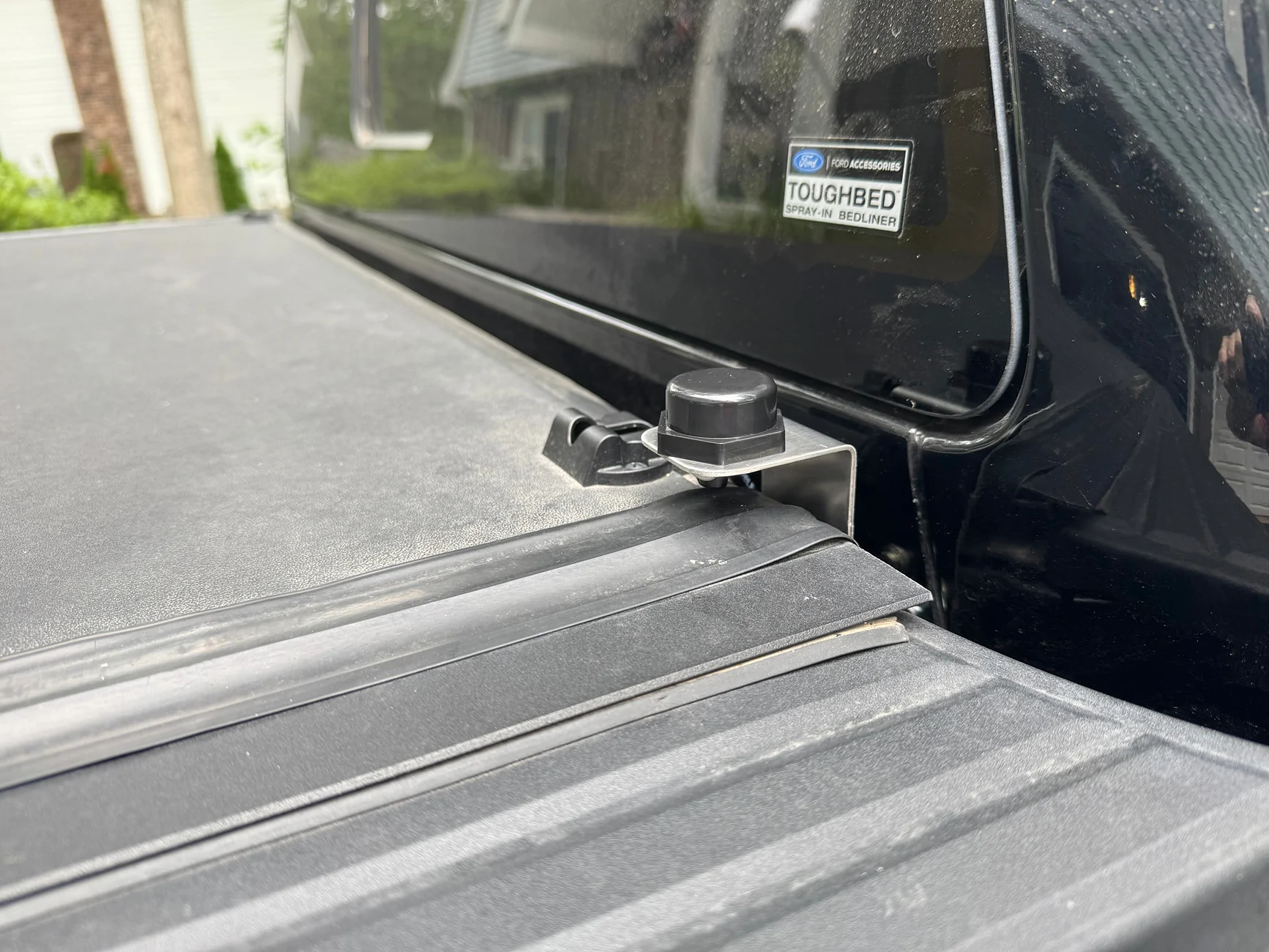 Ford Ranger Amateur radio (Ham) antenna install IMG_0078