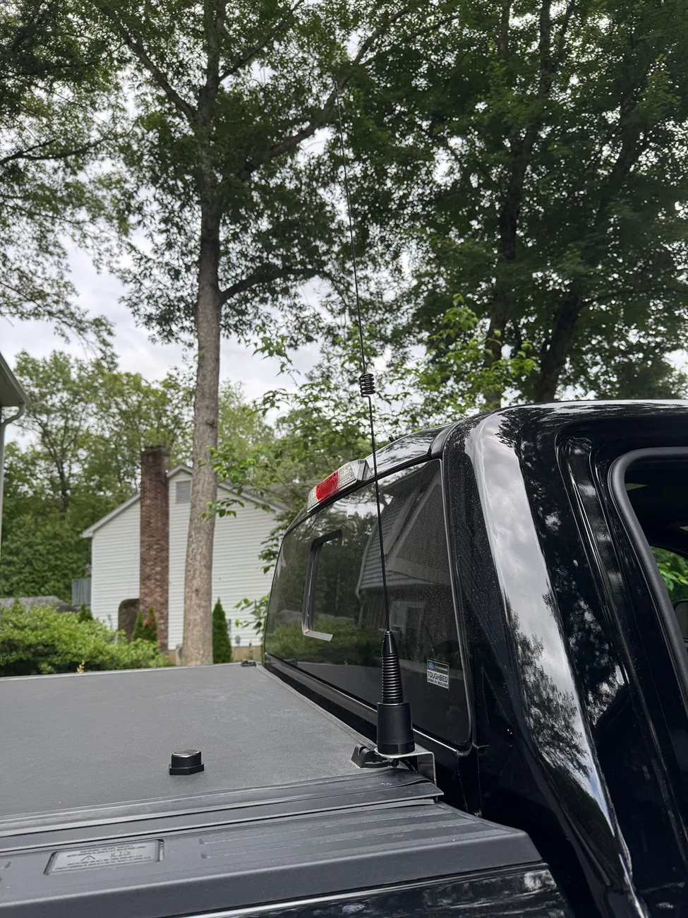 Ford Ranger Amateur radio (Ham) antenna install IMG_0081