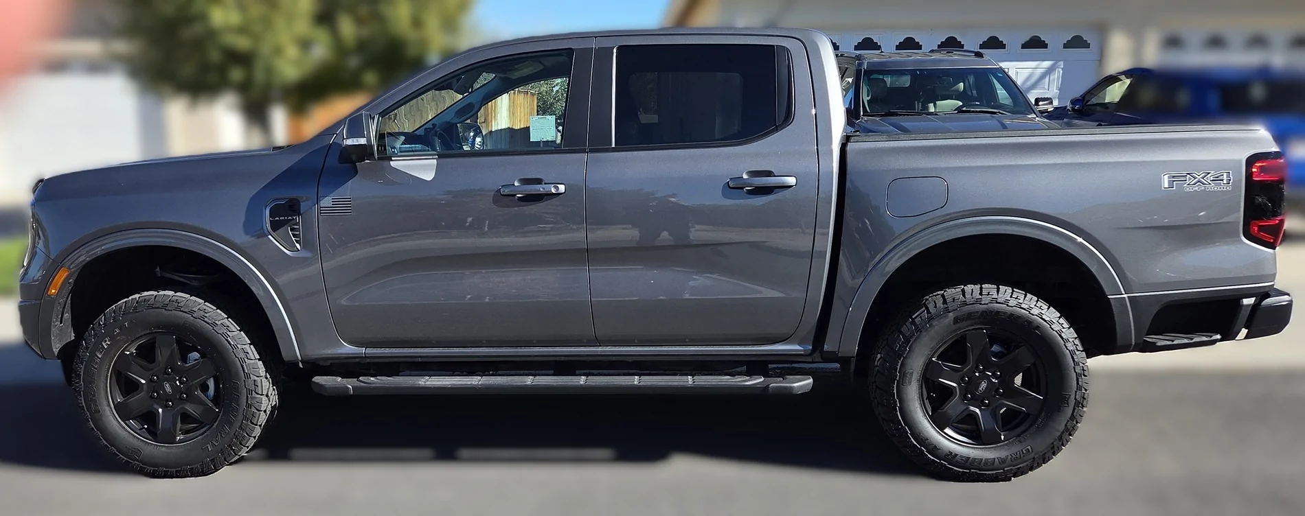 Ford Ranger Bronco wheels & tires mounted on my STX Ranger 3 inch leveling kit