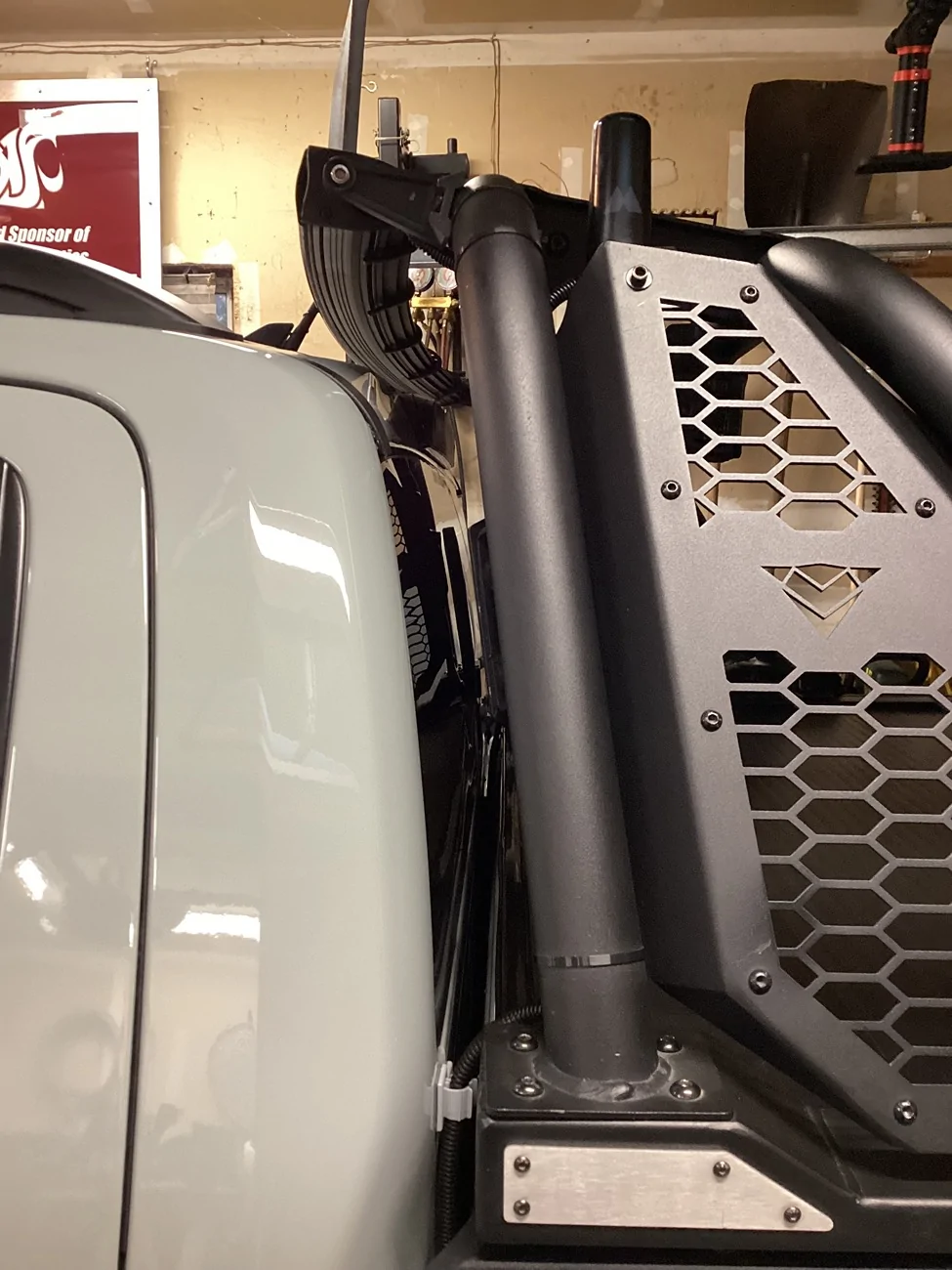 Ford Ranger Amateur radio (Ham) antenna install IMG_0190