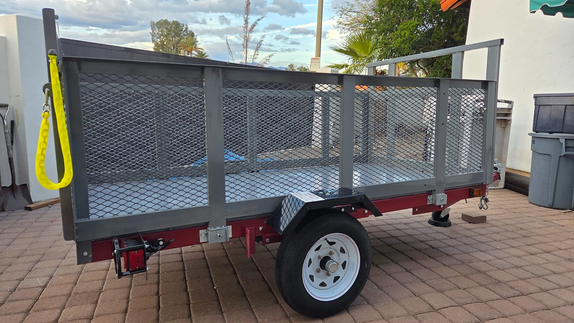 Ford Ranger Adjustable Steel Hitch Extension Rack... We don't need no stinking trailer! Lol 20260211_174705
