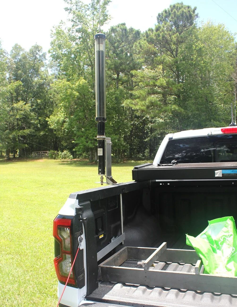 Ford Ranger Amateur radio (Ham) antenna install Ranger final (7)