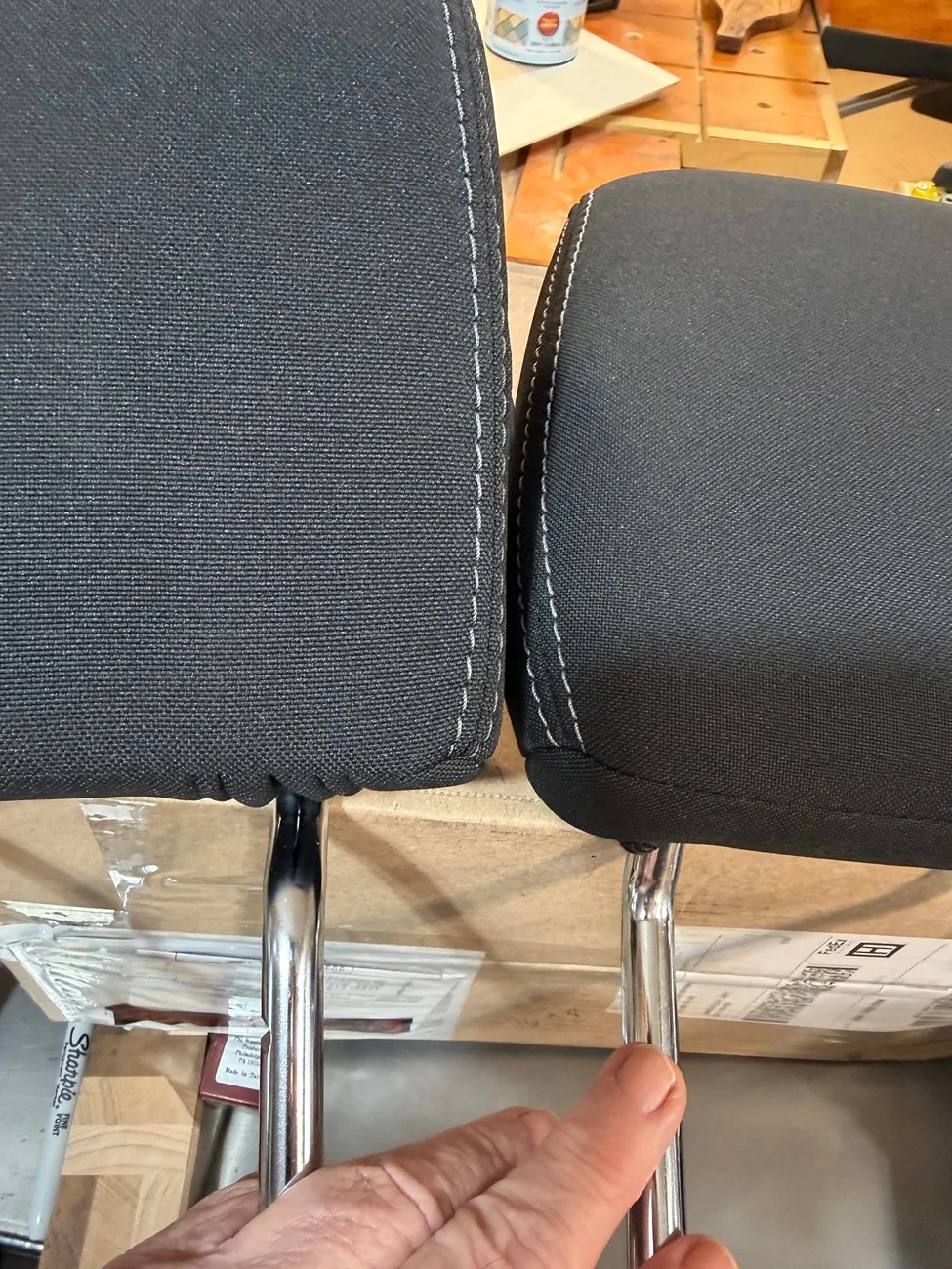 Ford Ranger Rear Seat Headrest Replacement IMG_8216