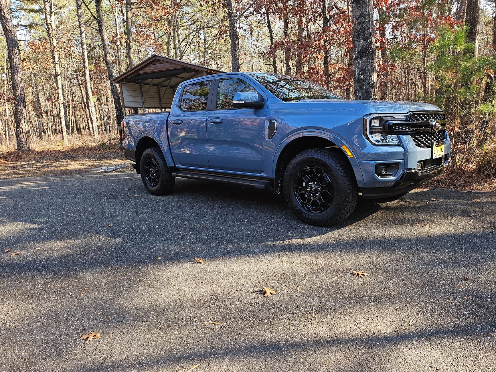 Ford Ranger New tires (275/70/18) on my BAP edition Ranger FX4 on 2" inch level lift 20251204_113213