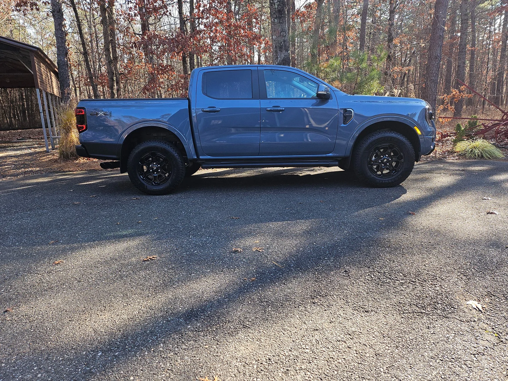 Ford Ranger New tires (275/70/18) on my BAP edition Ranger FX4 on 2" inch level lift 20251204_113144