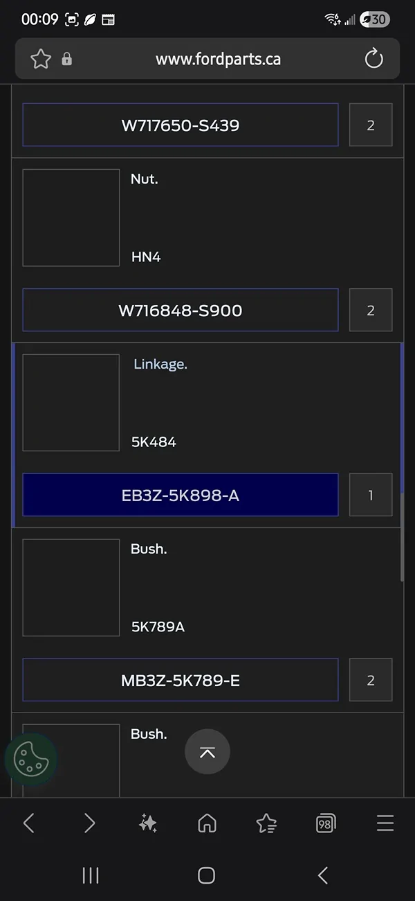 Ford Ranger Removing watts link pivot bolt Screenshot_20260306_000941_Samsung Internet