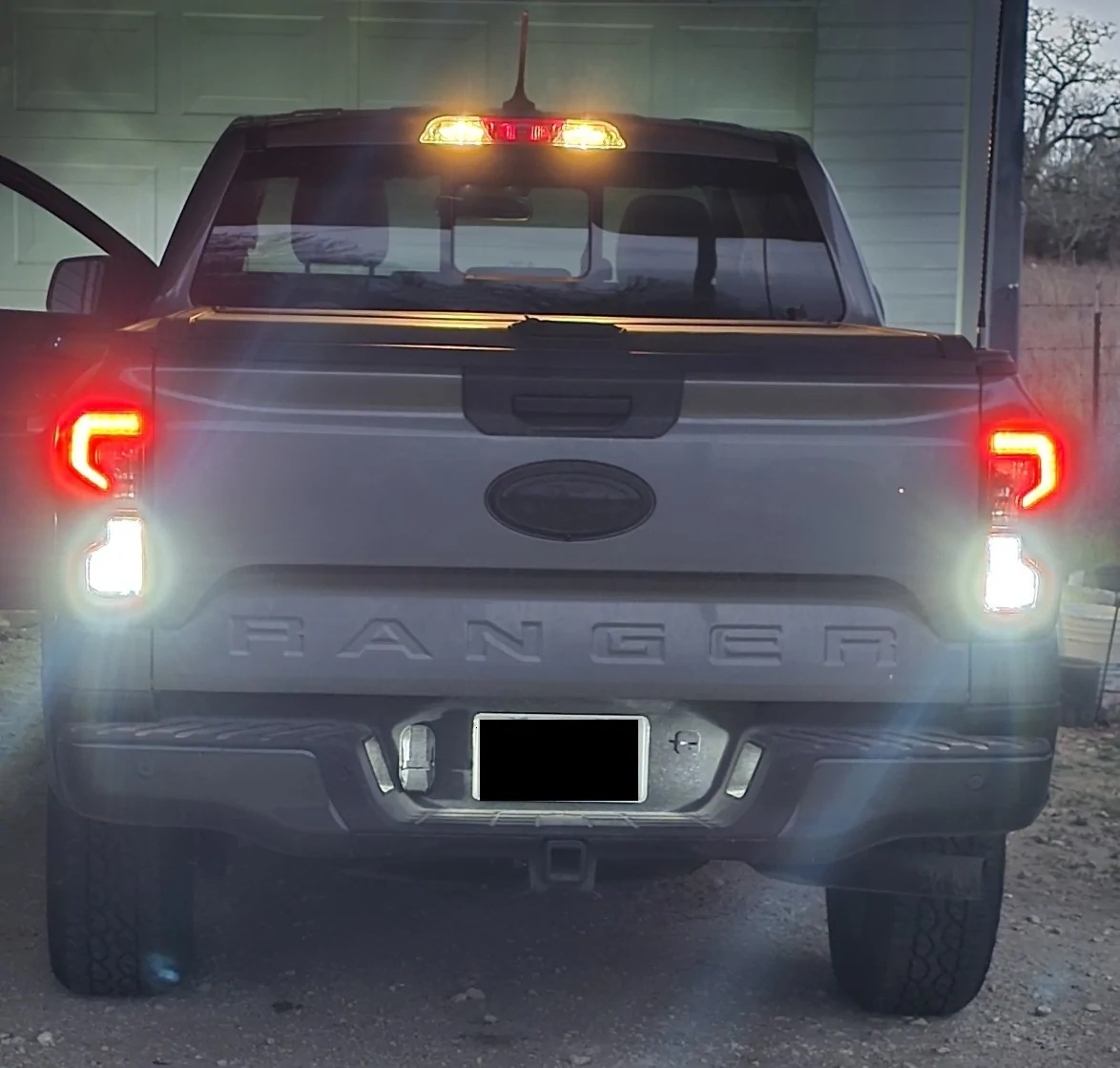 Ford Ranger Custom / modified rear tail lights Reverse1of1