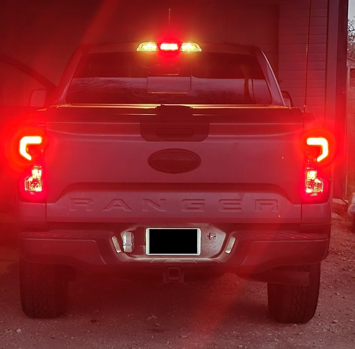Ford Ranger Custom / modified rear tail lights Brake1