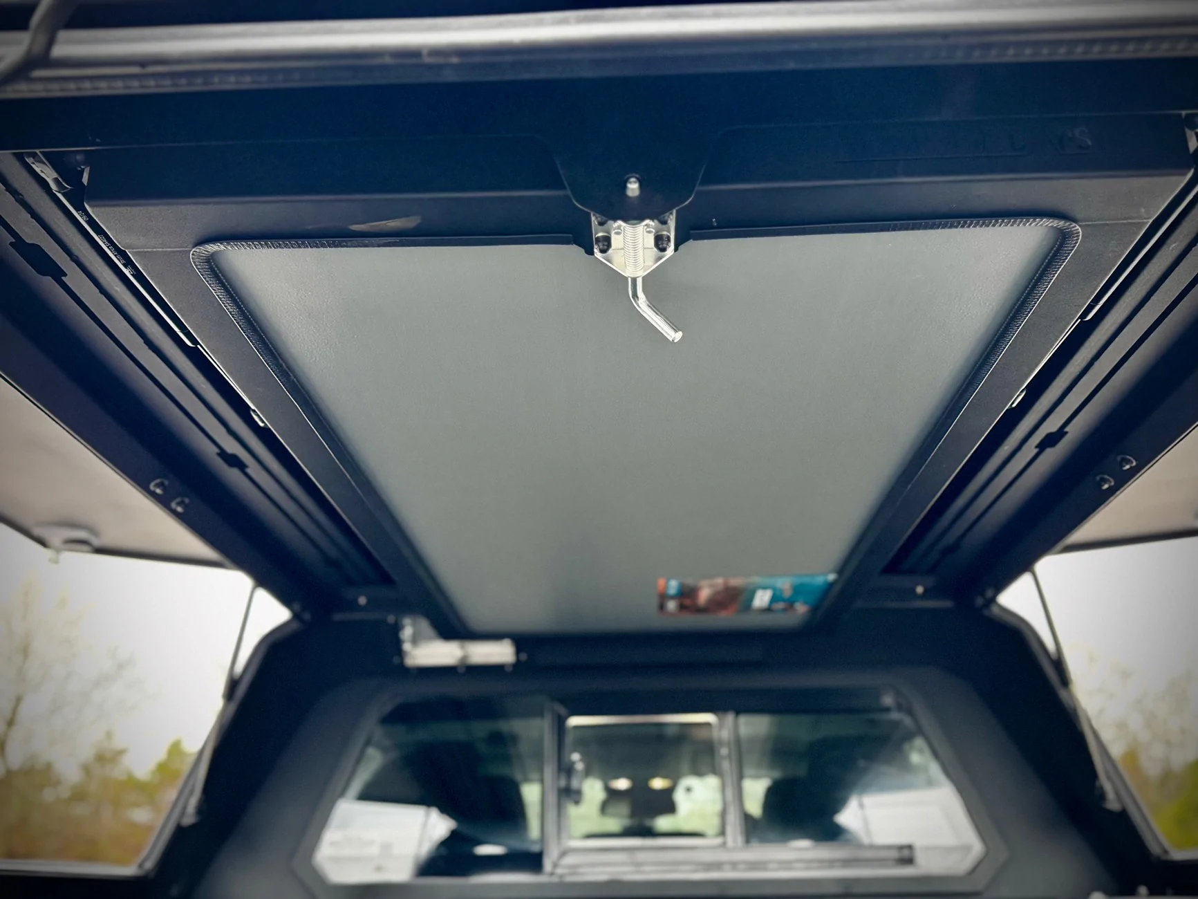 Ford Ranger Armourcaps Topper Installed. Non-modular solid stainless steel IMG_2745