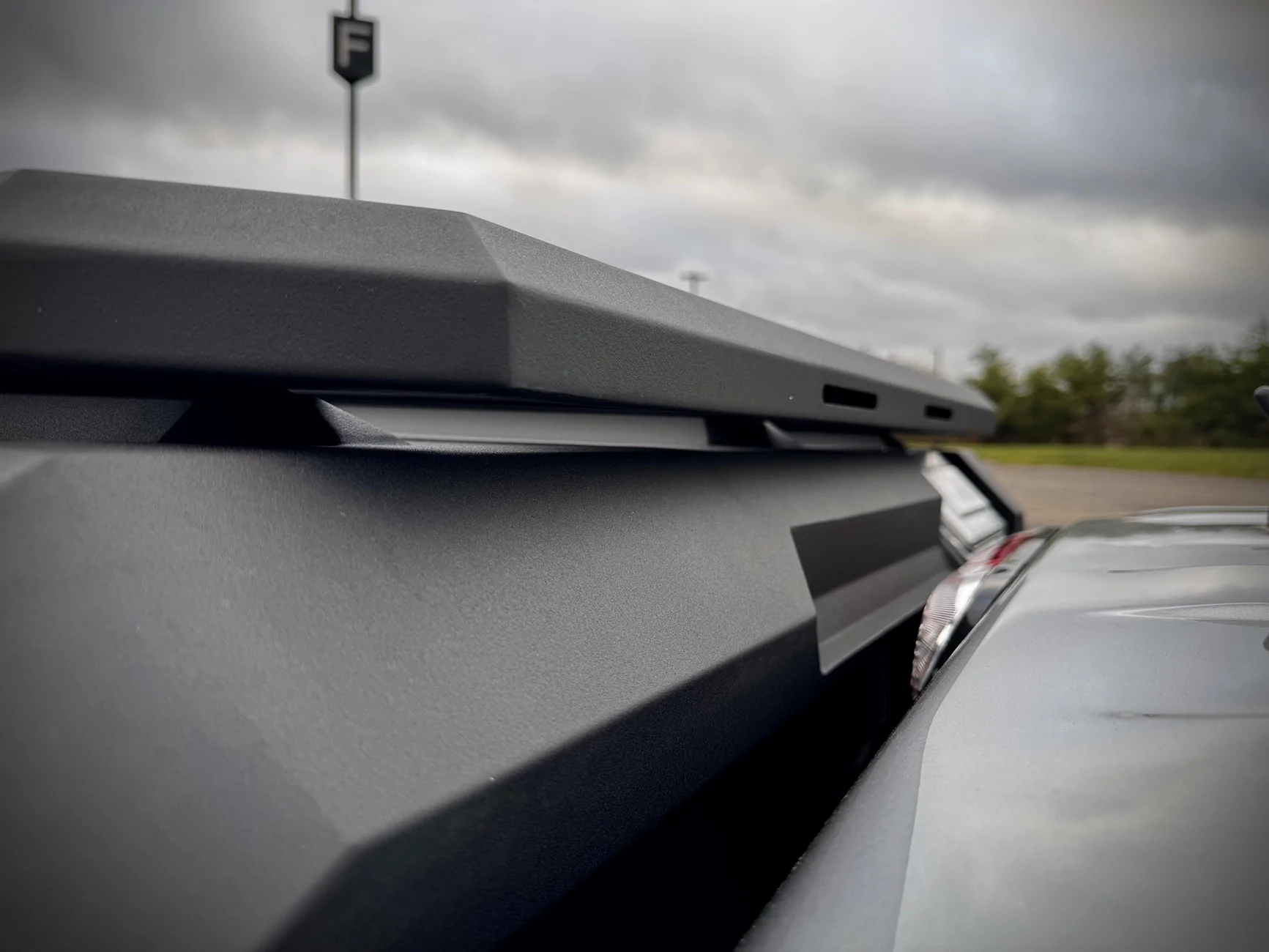 Ford Ranger Armourcaps Topper Installed. Non-modular solid stainless steel IMG_2767