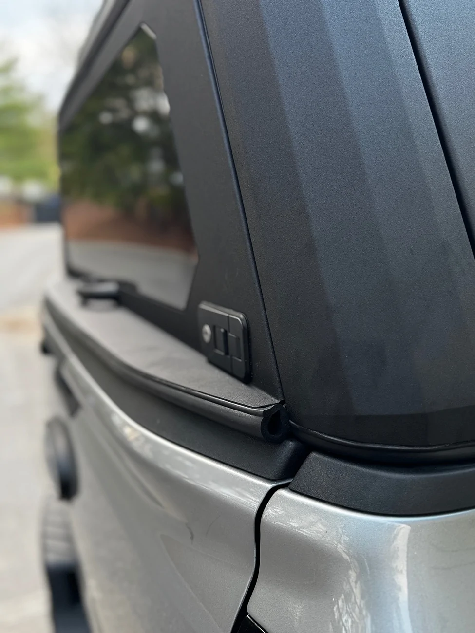 Ford Ranger Armourcaps Topper Installed. Non-modular solid stainless steel IMG_2721