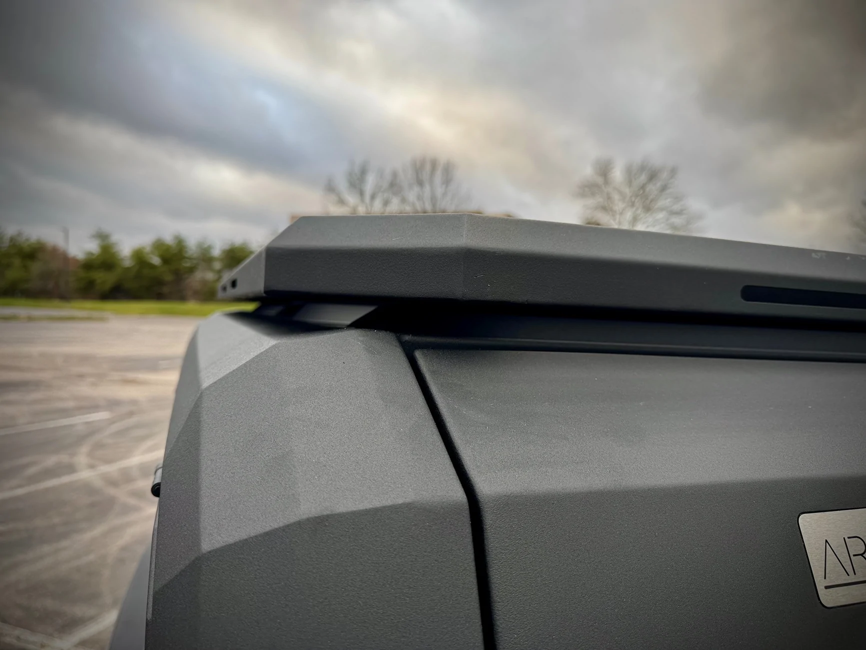 Ford Ranger Armourcaps Topper Installed. Non-modular solid stainless steel IMG_2766