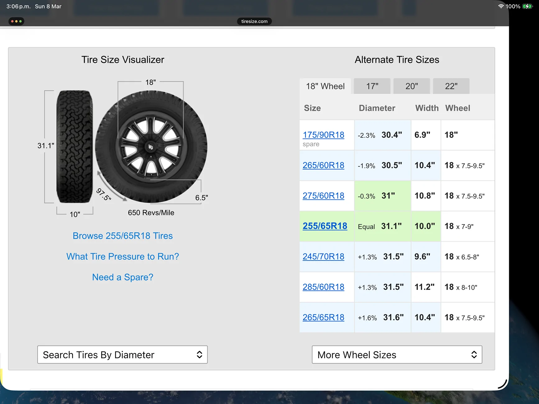Ford Ranger New tires (275/70/18) on my BAP edition Ranger FX4 on 2" inch level lift IMG_0634