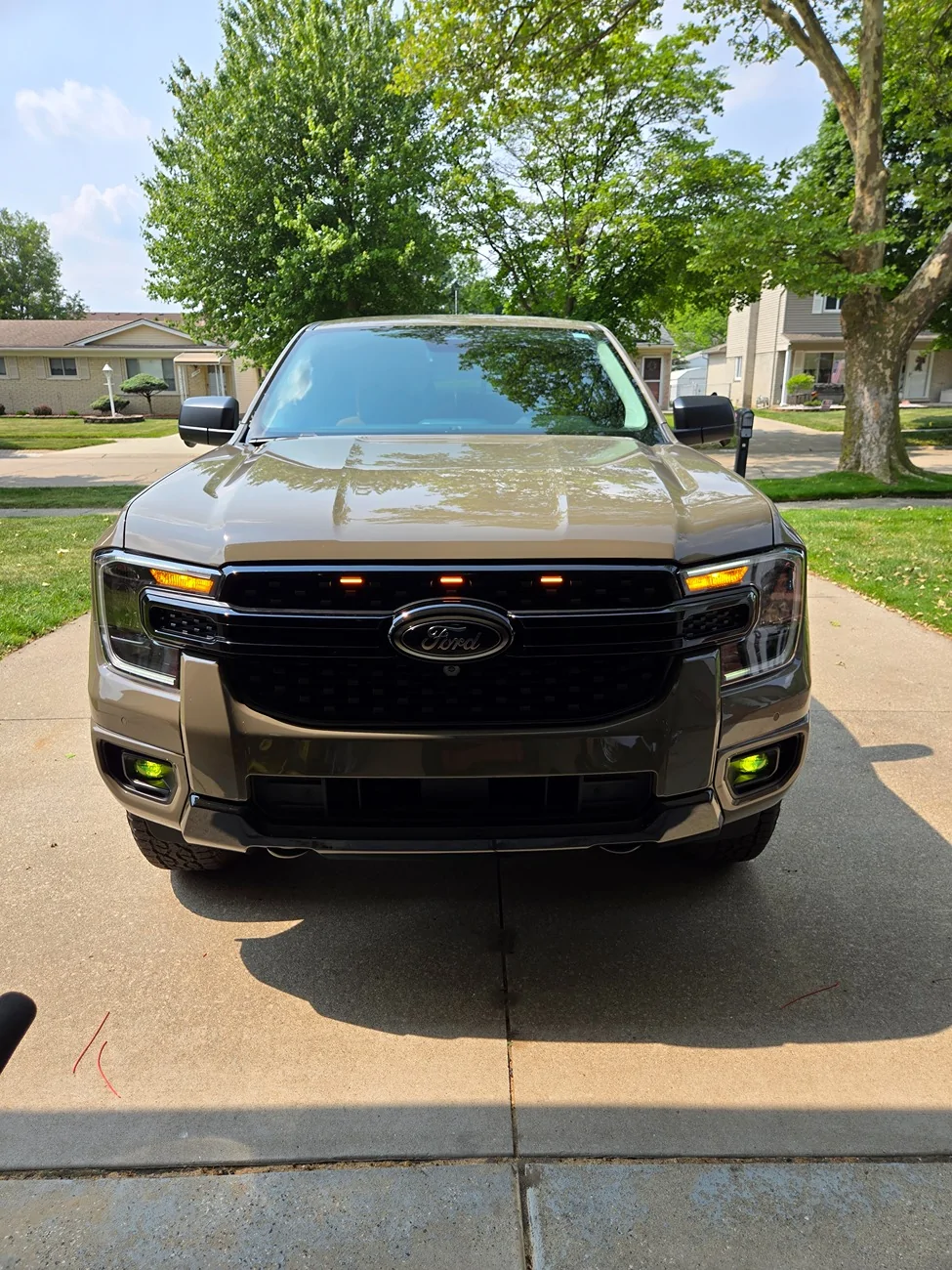 Ford Ranger 2025 Marsh Gray XLT 2.7L build 2152