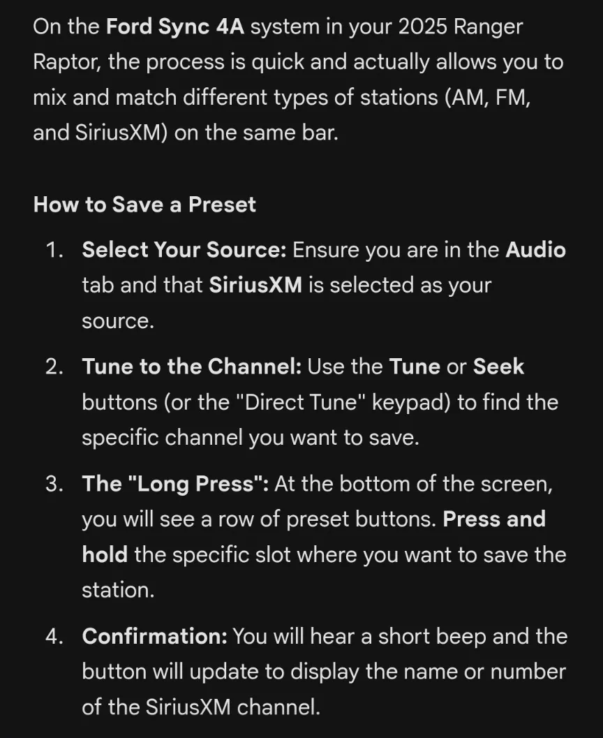 Ford Ranger Programing the Radio & TPS Screenshot_20260311-154153