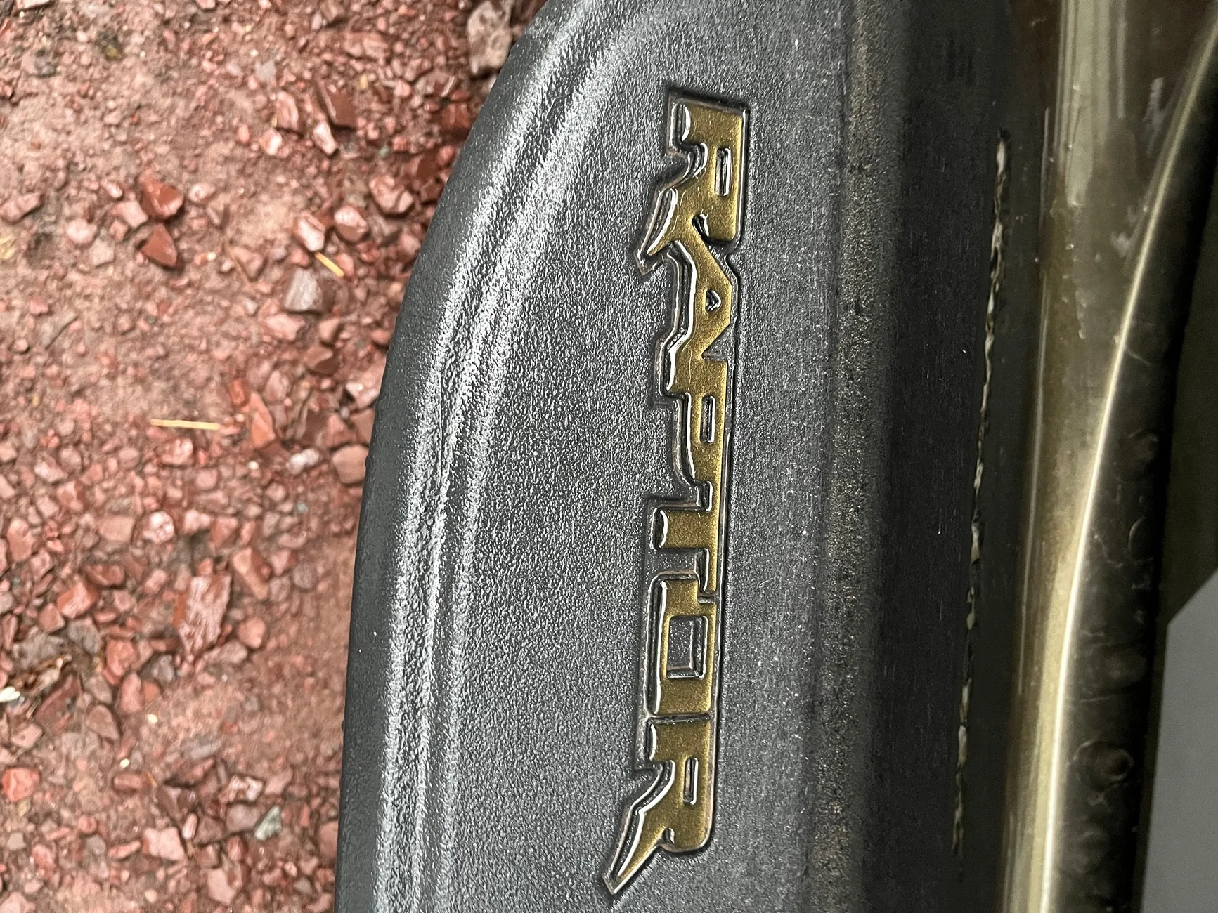 Ford Ranger Installed Tukskinz Raptor emblem and tailgate inserts IMG_1052