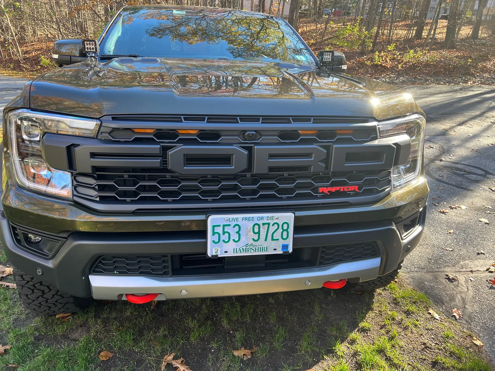 Ford Ranger Installed Tukskinz Raptor emblem and tailgate inserts IMG_1931