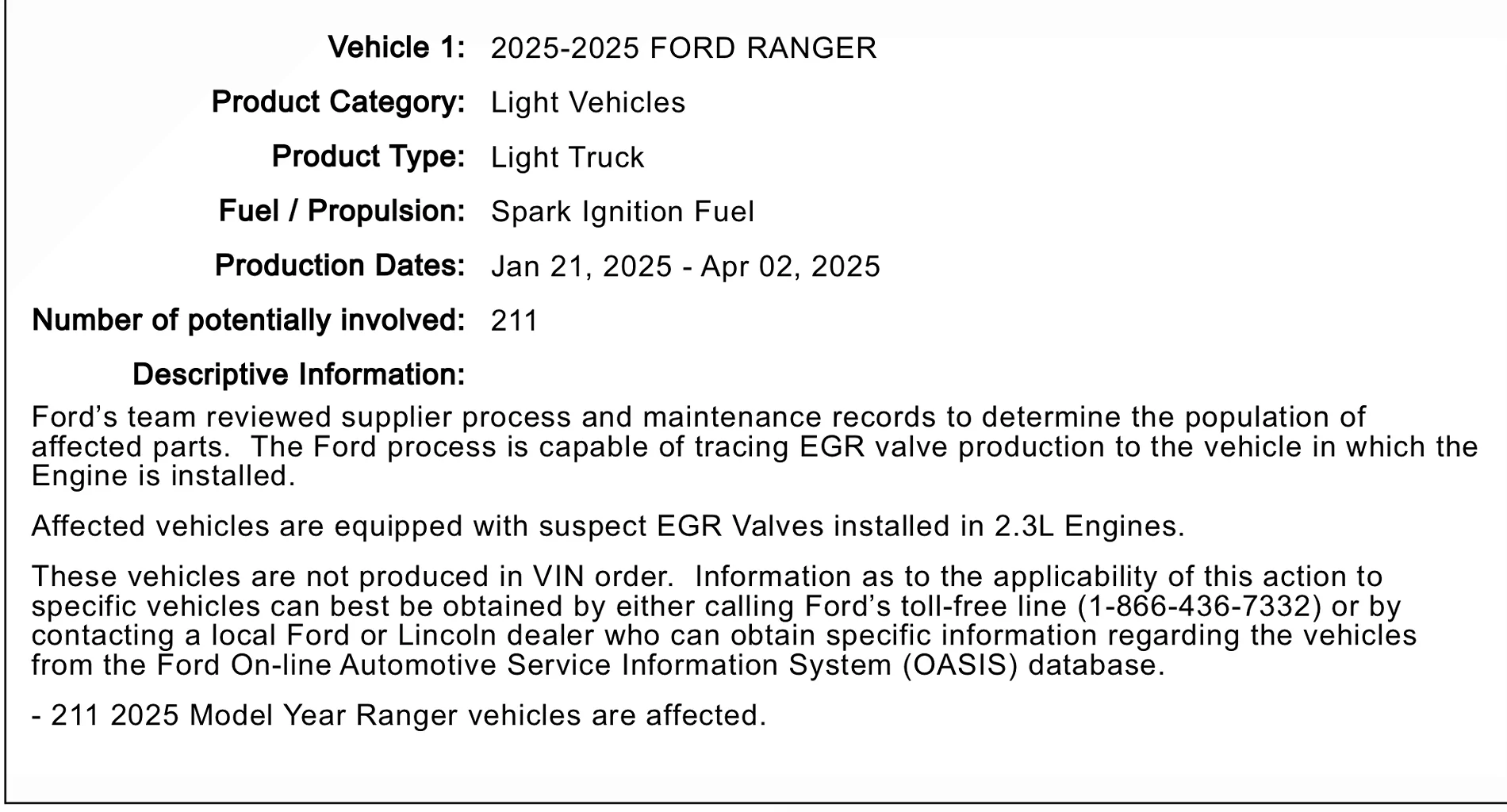 Ford Ranger 2025 Ranger Recalls 1773433487229-8v