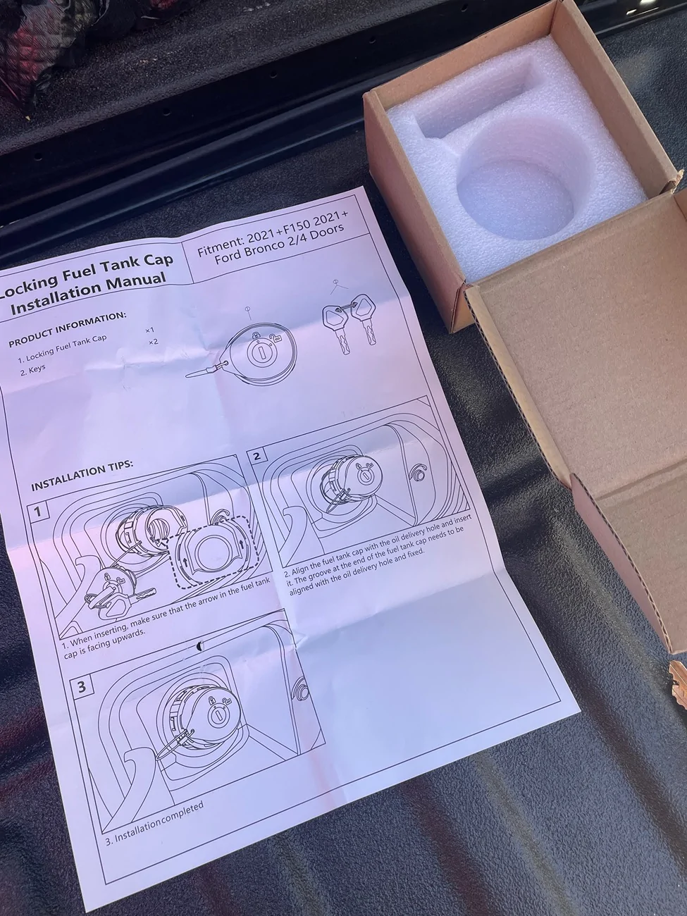 Ford Ranger Has anyone tried this locking gas cap? IMG_5562