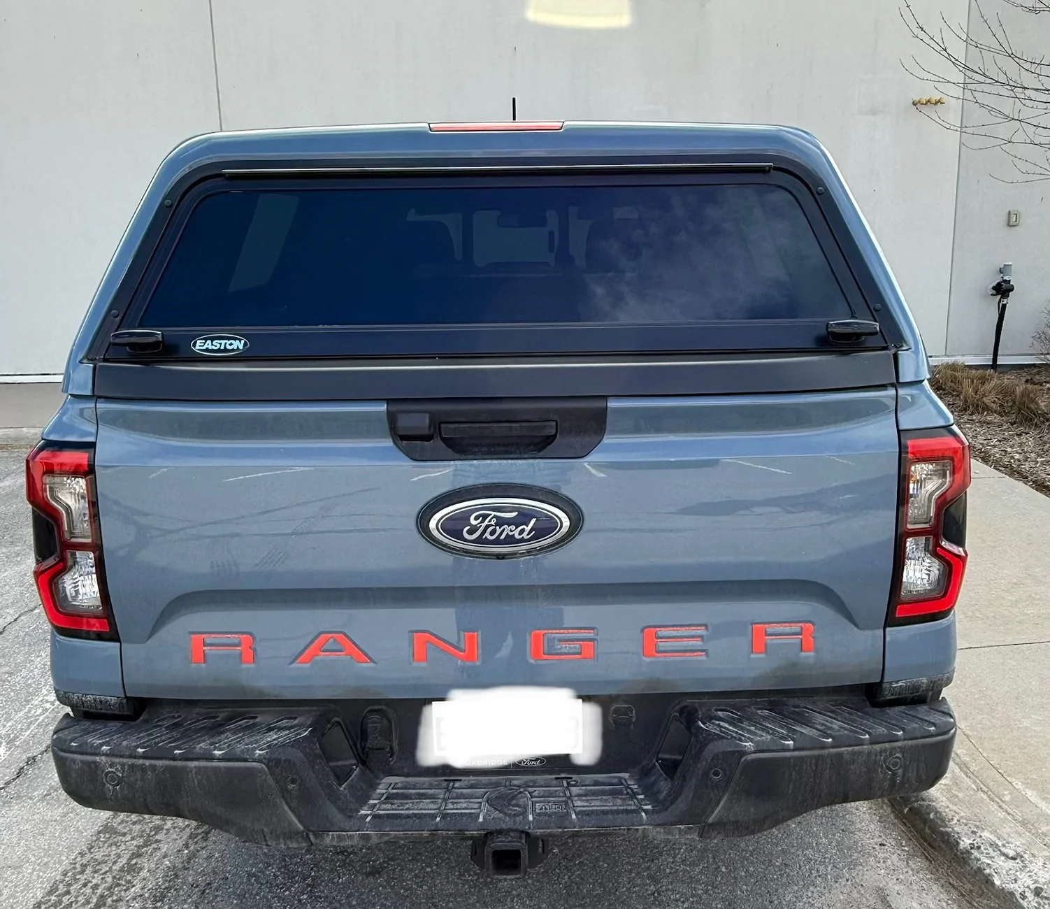 Ford Ranger Ranch Cap and Bedrug Installed on a 2024 IMG_1965