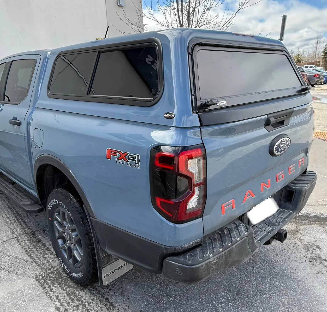 Ford Ranger Ranch Cap and Bedrug Installed on a 2024 IMG_1964