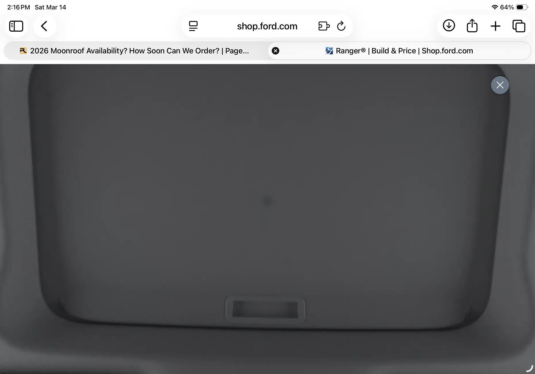 Ford Ranger 2026 Moonroof Availability? How Soon Can We Order? IMG_3627