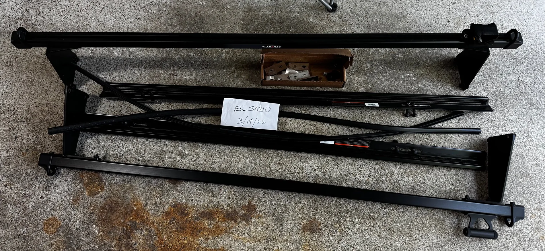 Ford Ranger Adarac Bed Rack with adjustable rails $350 OBO IMG_2798
