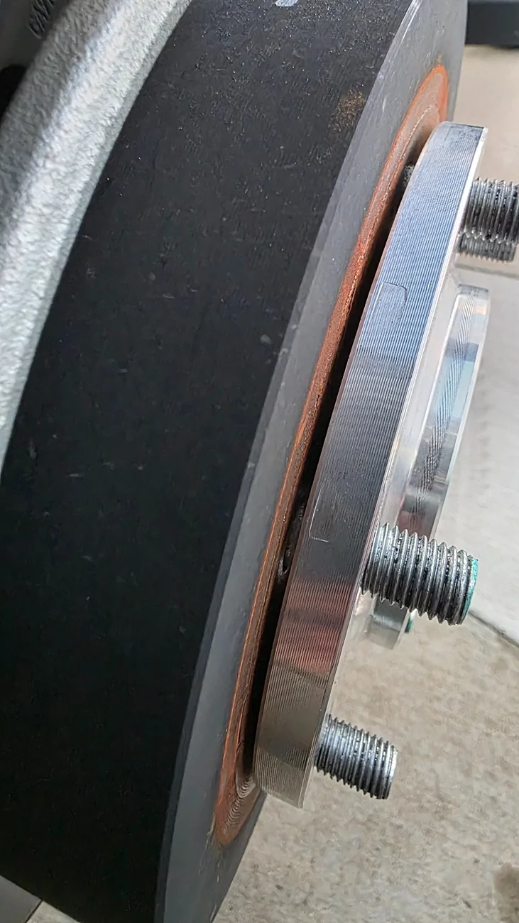Ford Ranger PSA: Wheel Adapters USA 10mm Spacers DO NOT FIT! 20260315_190210