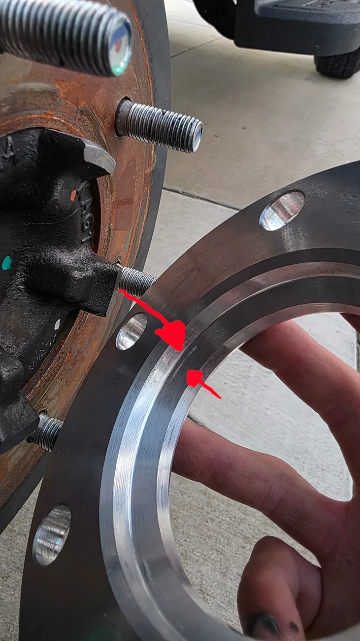 Ford Ranger PSA: Wheel Adapters USA 10mm Spacers DO NOT FIT! 53983