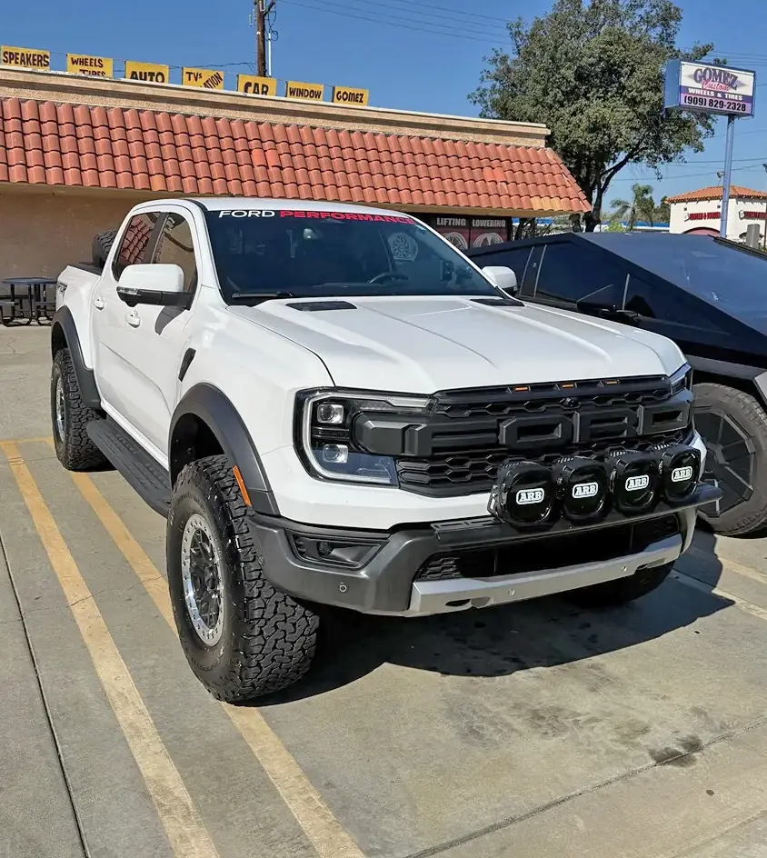 Ford Ranger 2024 Ranger Raptor upgrades: 35" KO2 tires (315/70R17) on RPG Perch Collars (2.25” front, 1.5” rear), Ford ProCal + more 82702-9dc28ffec4fbce155dacd3e970561896
