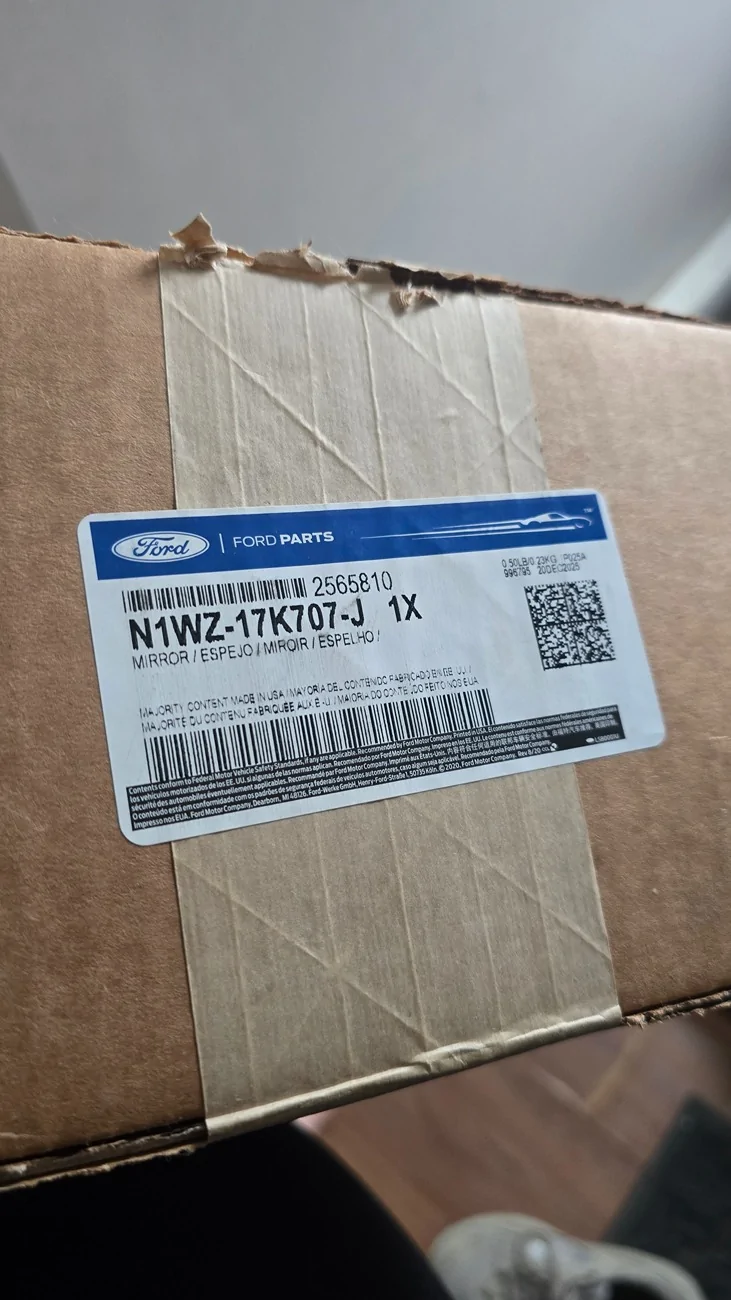 Ford Ranger Adding heated Mirrors to XLT 20260317_081503