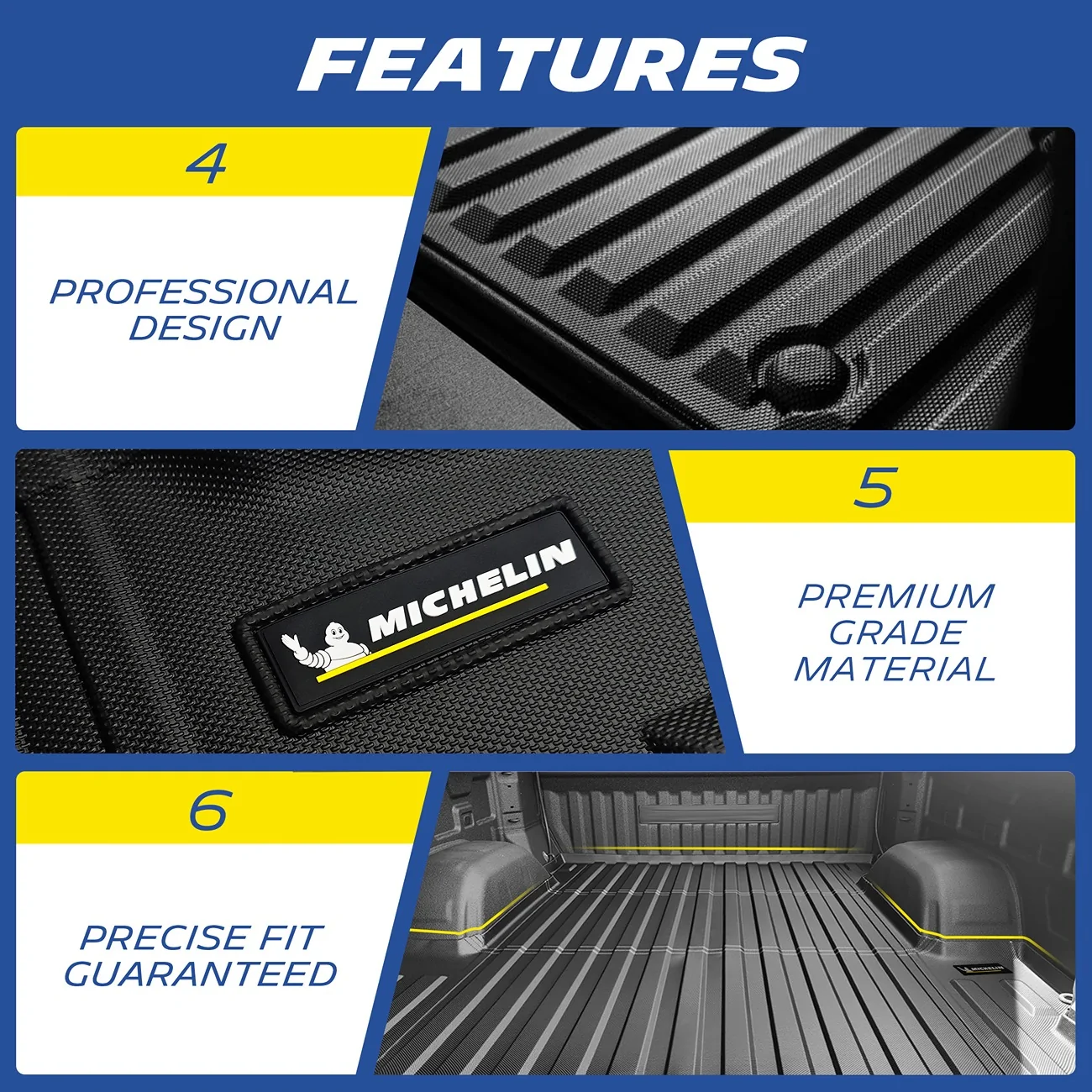 Ford Ranger Michelin Bed Mat now available for Ford Ranger 5