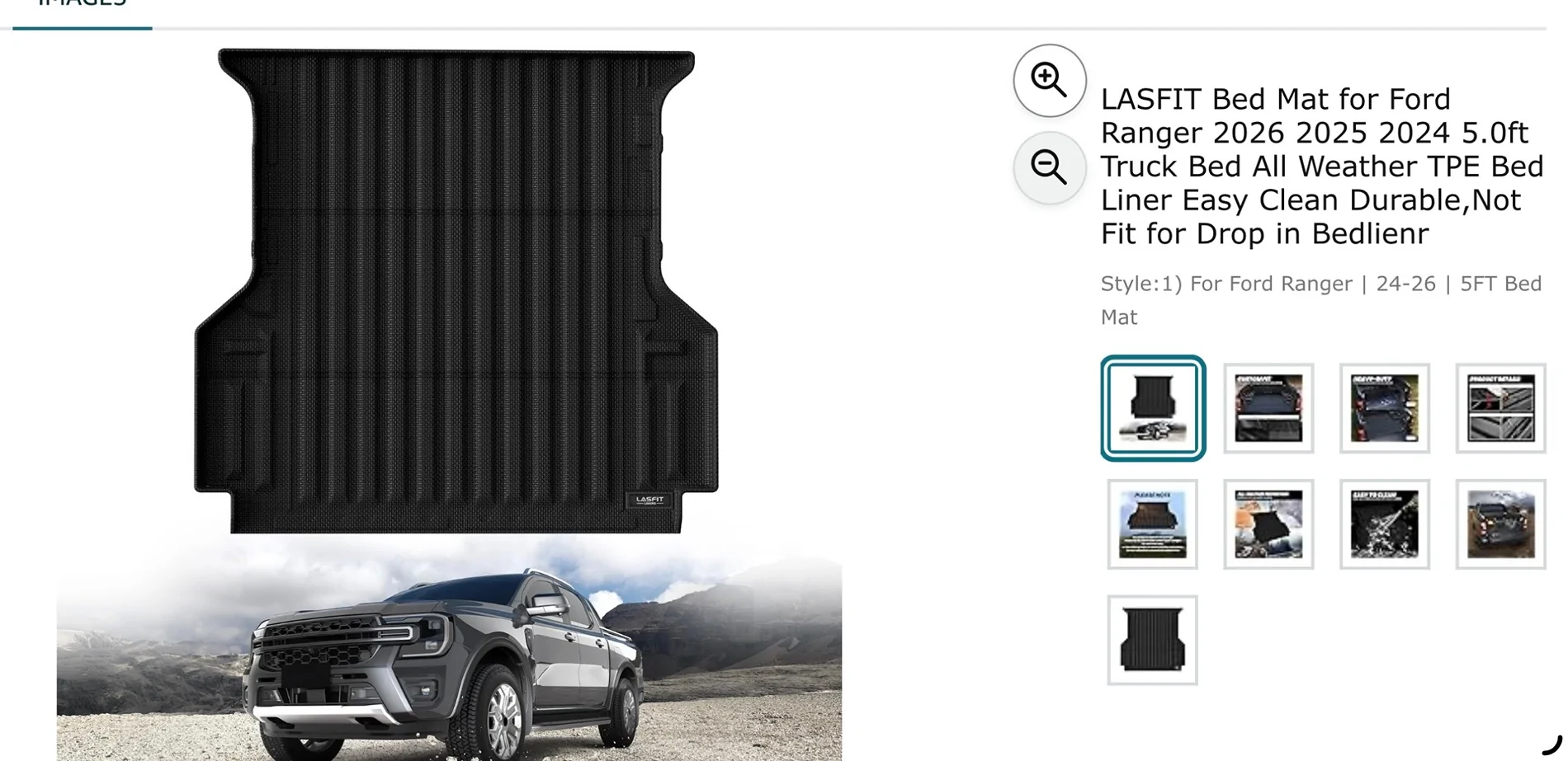 Ford Ranger Michelin Bed Mat now available for Ford Ranger IMG_3651