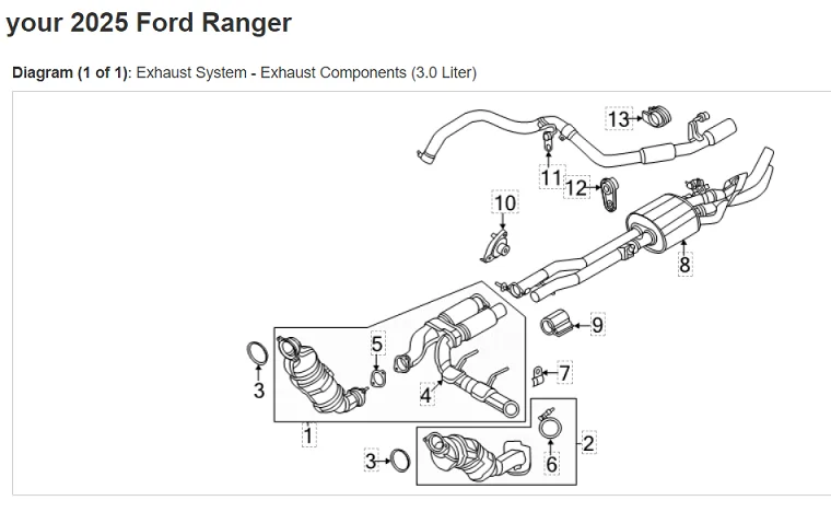 Ford Ranger I want a QUIET exhaust 1773954053180-hs