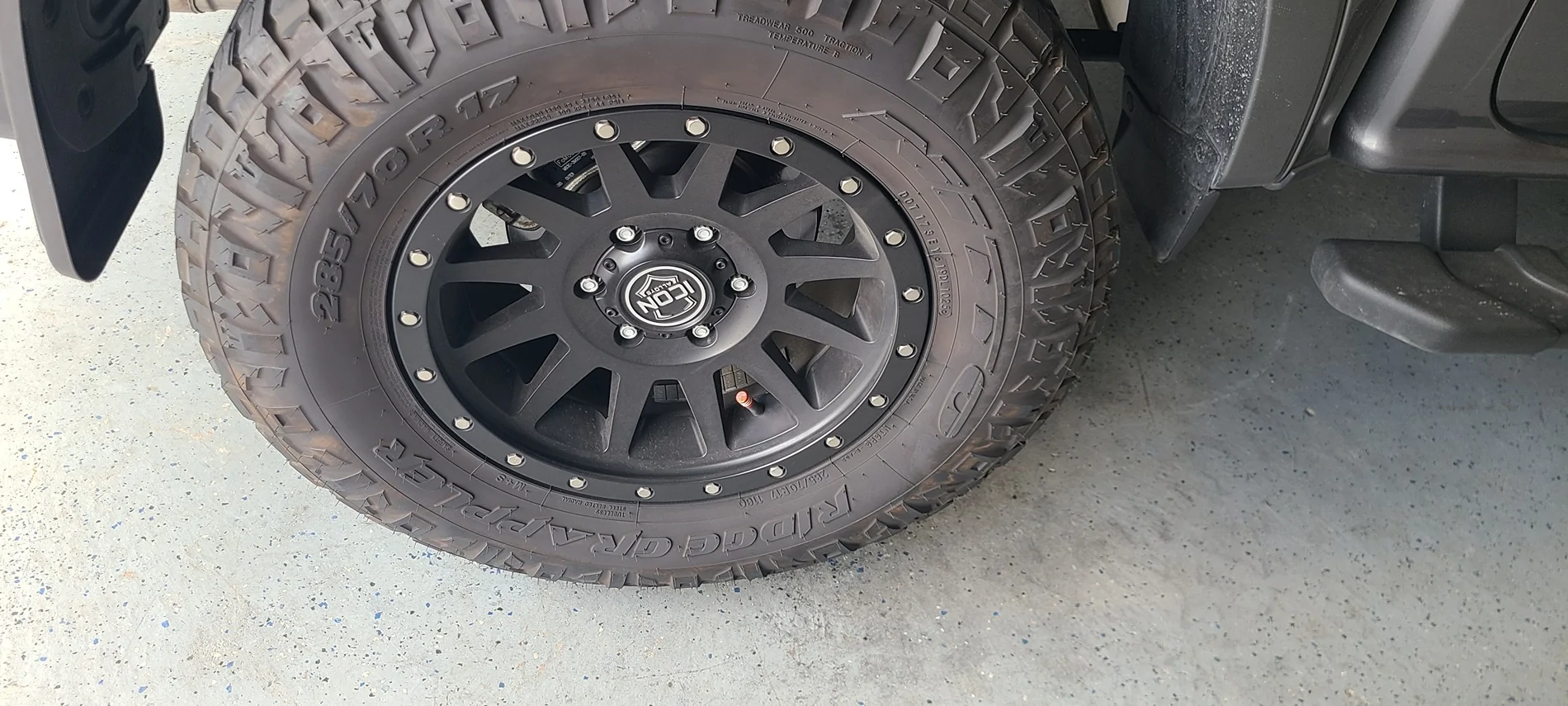 Ford Ranger 285/75-17 vs 285/70-17: Will it fit with 1.5" lift up front? 20260314_131333