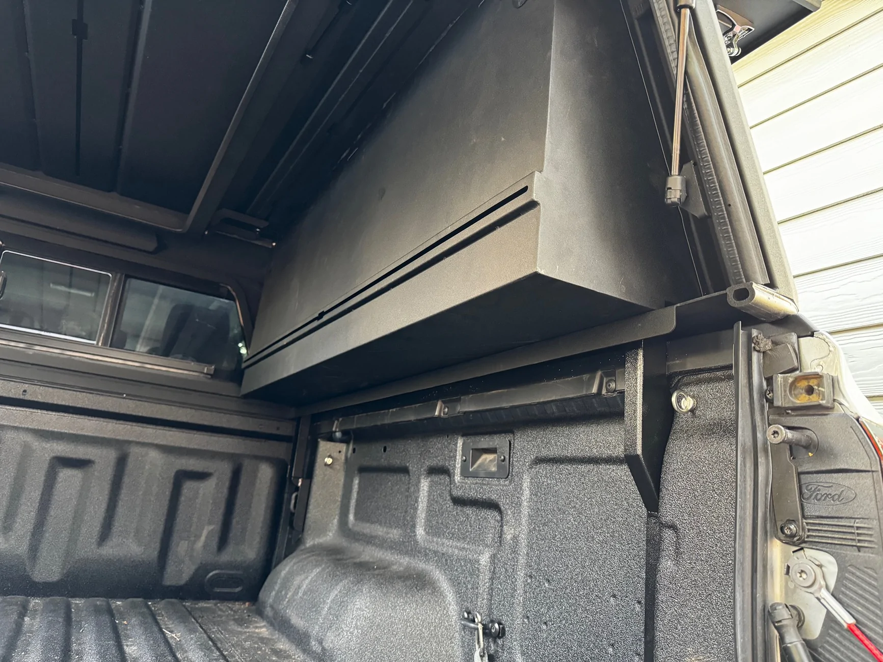 Ford Ranger Armourcaps Topper Installed. Non-modular solid stainless steel IMG_2832