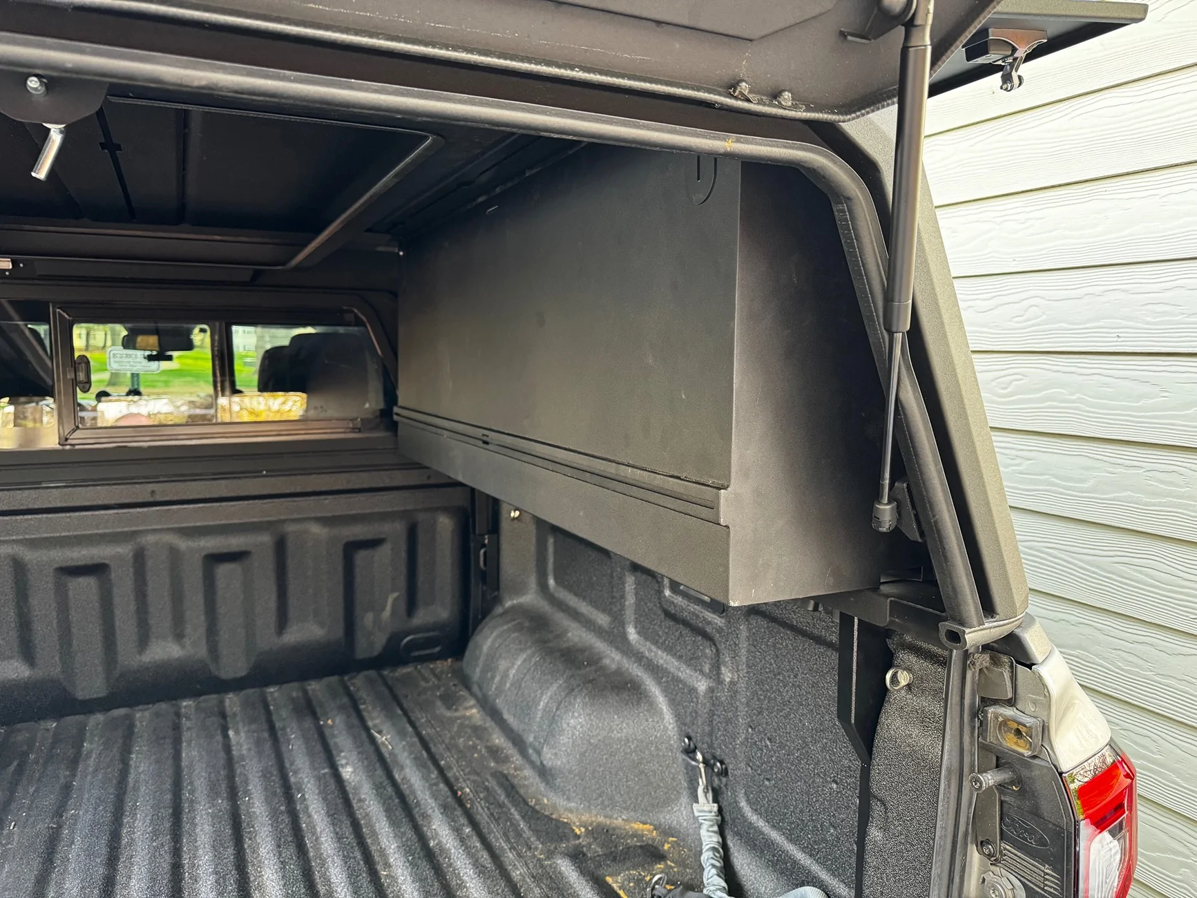 Ford Ranger Armourcaps Topper Installed. Non-modular solid stainless steel IMG_2831