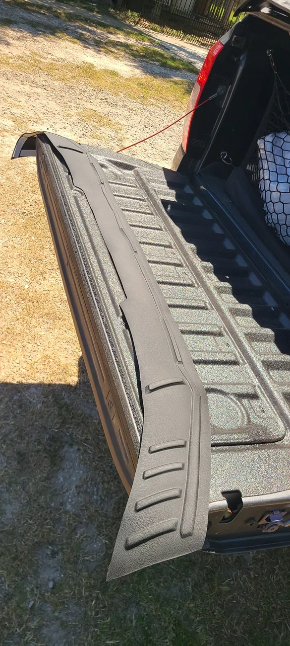 Ford Ranger TripleAliners new hood rock/bug deflector 20260320_125706