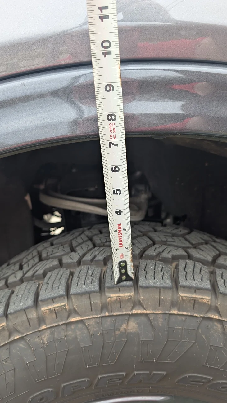Ford Ranger Wheel and Tire Fitment Picture Thread (sticky?) PXL_20260321_154006289