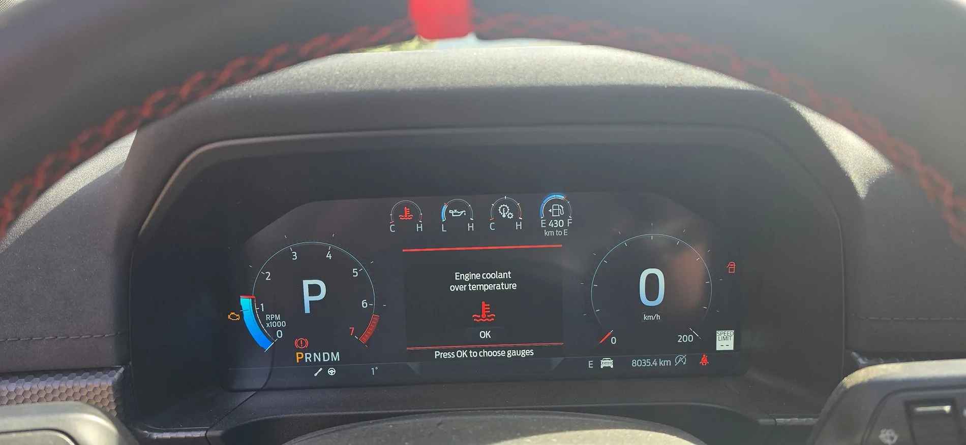 2025 RR Engine coolant over temperature on cold start. | Ranger6G ...