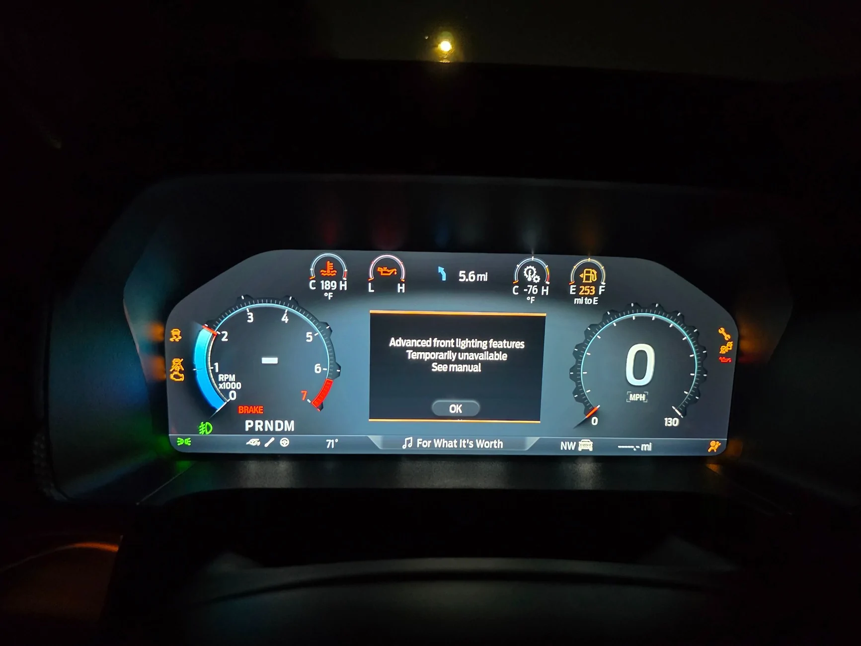 Ford Ranger Instrument Cluster Goes Haywire, Tons of Faults and Codes 20260320_210631