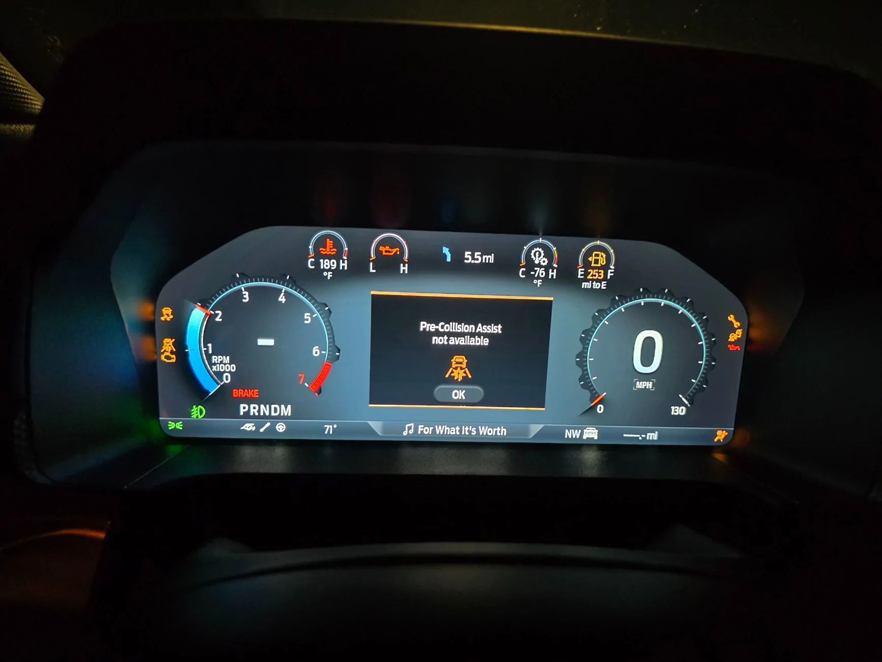 Ford Ranger Instrument Cluster Goes Haywire, Tons of Faults and Codes 20260320_210634(0)