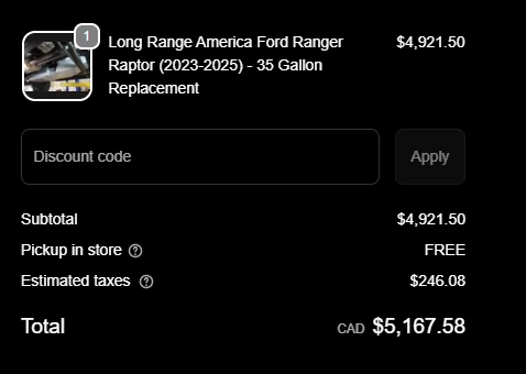 Ford Ranger DTE with the Long Range America 35 gallon fuel tank (500+ miles range now) 1774458688763-1g