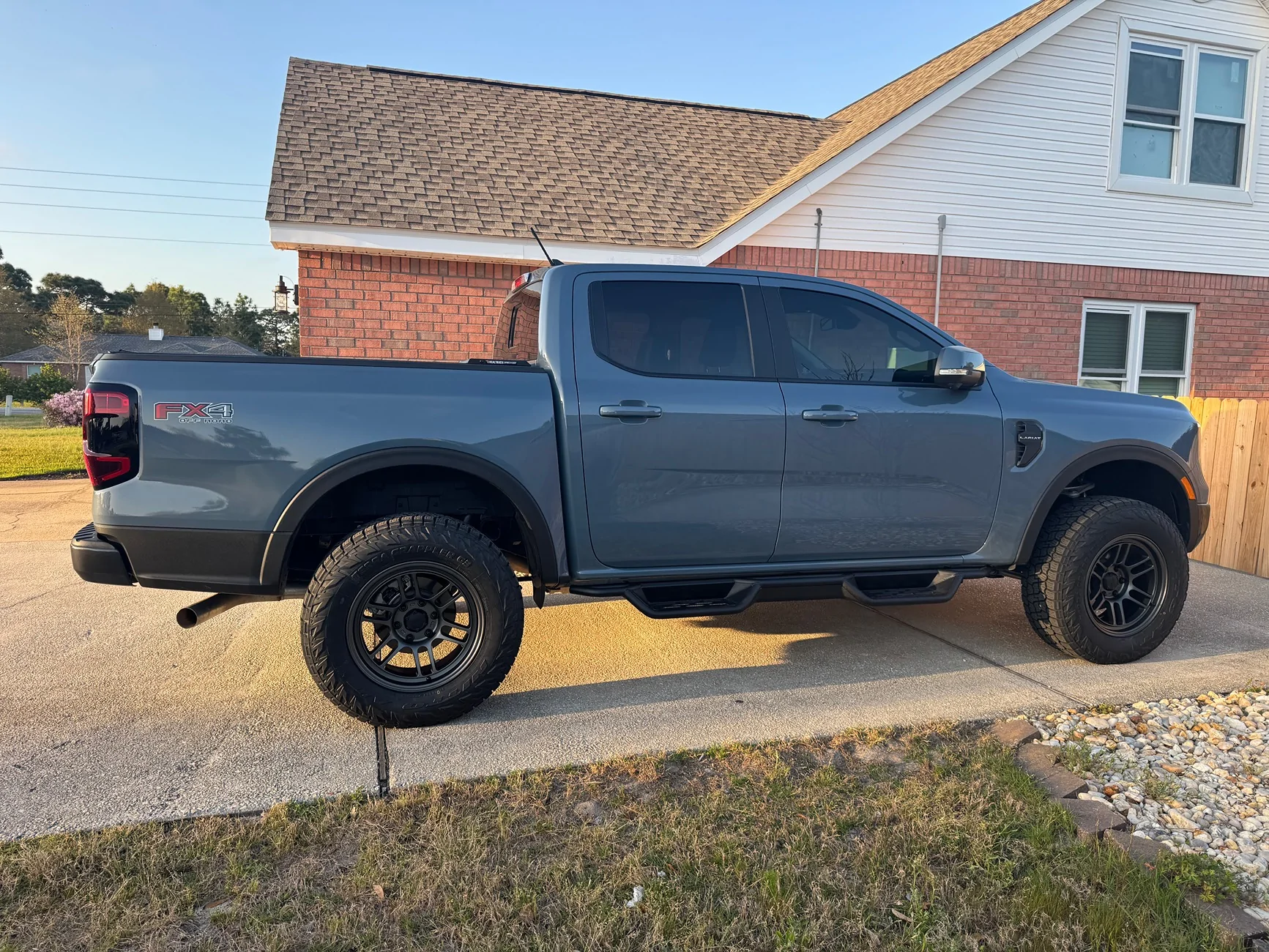 Ford Ranger New 25 Lariat FX4 here… Azure Grey IMG_9446