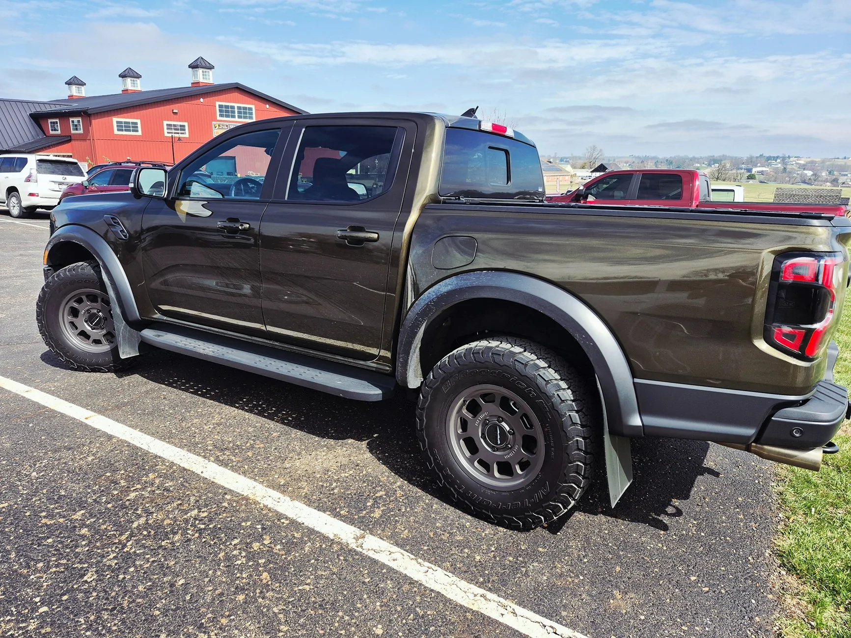 Ford Ranger Beadlock vs regular wheels - weight diff noticeable? 20260321_121637