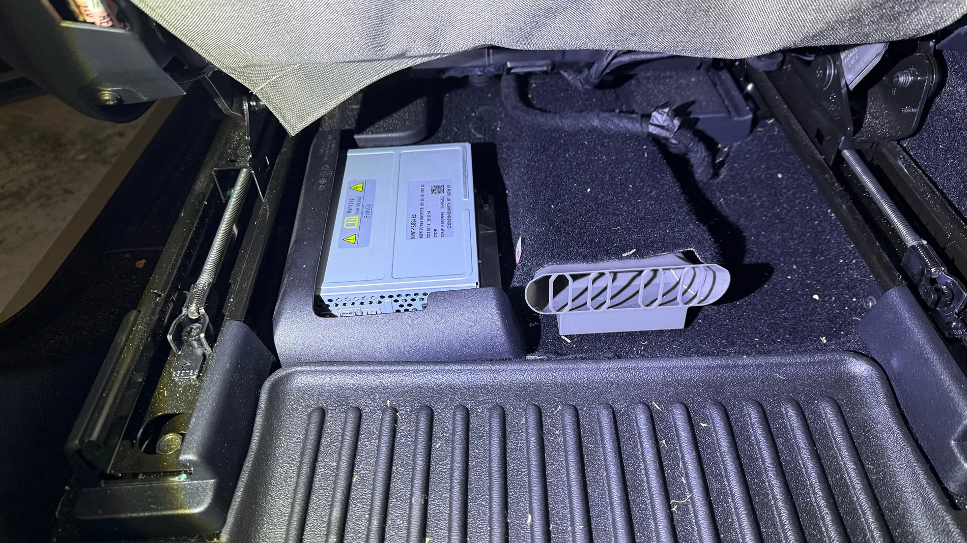 Ford Ranger Rear seat vent redesign 3D print. IMG_2140