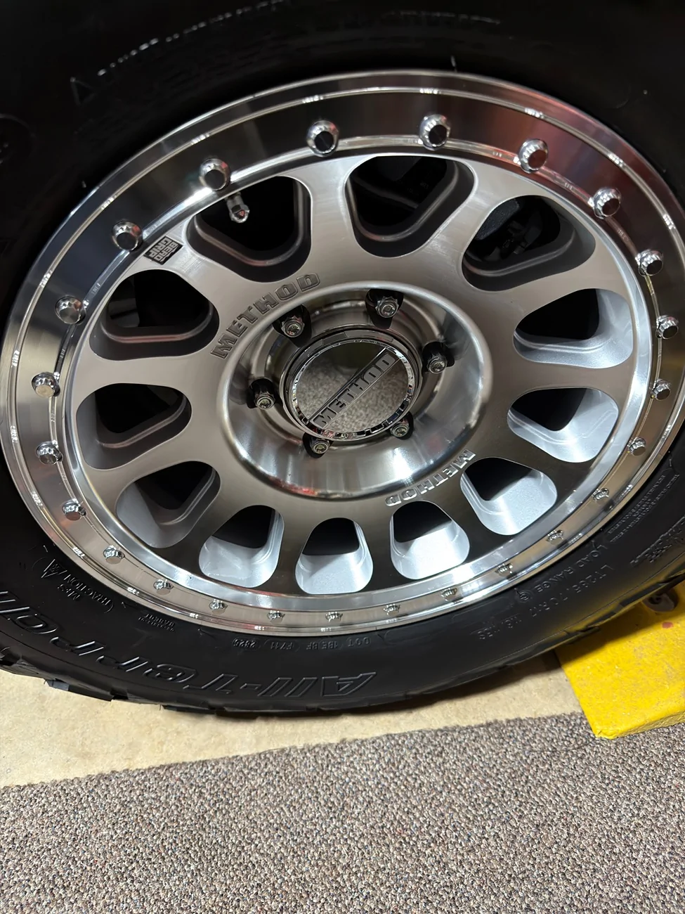 Ford Ranger New wheels for the new truck: 17" Method 709 wheels +25 offset IMG_2949